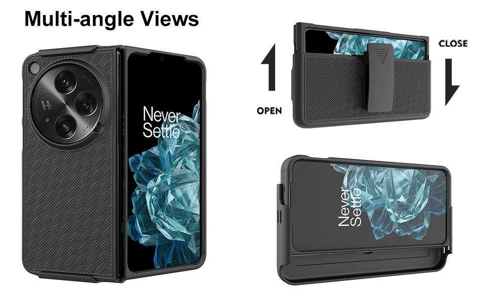 Ailiber for OnePlus Open Case with Belt Clip