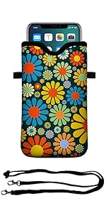 Hippie Flower Printed Pattern