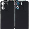 for 5 Case, 2 Pieces Shockproof Soft TPU Bumper Shell, 360° Drop Protection Shell Ultra-Thin Soft Silicone Cover for 5 (6.56") - Black