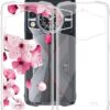for  9 (6.58") Case, Shockproof Protective Black Case Soft Silicone Bumper Shell 2 Black Flexible Rubber Phone Protective Cases TPU Cover