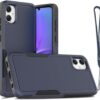 for Samsung Galaxy A05 Case,Case for Galaxy A05,TPU+PC Dual Layer Shockproof Mobile Case for Galaxy A05 (Dark Green)