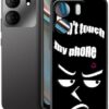 Phone Case for  5 B160V (6.56"), TPU Shockproof Bumper Shell, 360° Drop Protection Shell Ultra-Thin Soft Silicone Cover for  5 B160V - Black