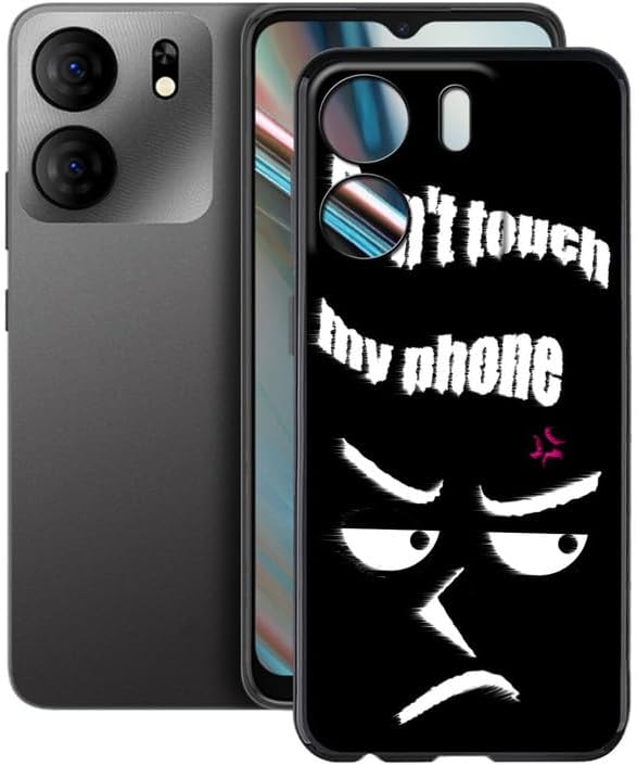 Phone Case for  5 B160V (6.56"), TPU Shockproof Bumper Shell, 360° Drop Protection Shell Ultra-Thin Soft Silicone Cover for  5 B160V - Black