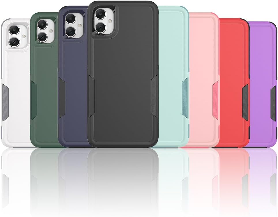 for Samsung Galaxy A05 Case,Case for Galaxy A05,TPU+PC Dual Layer Shockproof Mobile Case for Galaxy A05 (Dark Green)