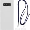 Samsung Galaxy Note 8 Case + Universal Mobile Phone Lanyards, Neck/Crossbody Soft Strap Silicone TPU Cover Bumper Shell for Samsung Galaxy Note 8 (6.3”)