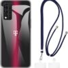 V+ 5G Case + Universal Mobile Phone Lanyards, Neck/Crossbody Soft Strap Silicone TPU Cover Bumper Shell for  V+ 5G (6.82”)