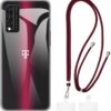 V+ 5G Case + Universal Mobile Phone Lanyards, Neck/Crossbody Soft Strap Silicone TPU Cover Bumper Shell for  V+ 5G (6.82”)