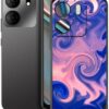Phone Case for  5 B160V (6.56"), TPU Shockproof Bumper Shell, 360° Drop Protection Shell Ultra-Thin Soft Silicone Cover for  5 B160V - Black