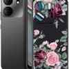 Phone Case for  5 B160V (6.56"), TPU Shockproof Bumper Shell, 360° Drop Protection Shell Ultra-Thin Soft Silicone Cover for  5 B160V - Black