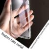 Phone Case for Innovatemee Wave 6C (6.5") with 1 Pack Screen Protector, 360° Phone Magnetic Ring Holder, Ultra Thin Clear Soft Silicone Shockproof Shell Cover for Innovatemee Wave 6C