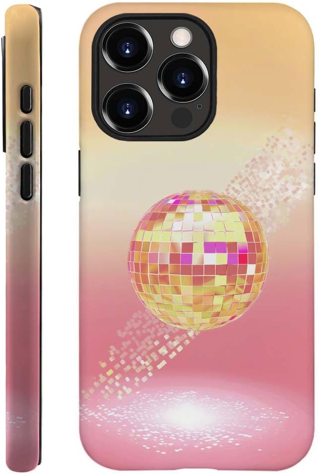 Innovatemee Case Compatible with iPhone 14 Pro Max,Vintage Sun and Star Artwork Phone Case for iPhone 14 Pro Max,Cases for Girls and Boys,Fall Prevention Hybrid 2-Layer Hard Shell Phone Case
