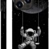 Innovatemee Case Compatible with iPhone 14 Pro Max,Vintage Sun and Star Artwork Phone Case for iPhone 14 Pro Max,Cases for Girls and Boys,Fall Prevention Hybrid 2-Layer Hard Shell Phone Case
