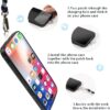 Case + Universal Mobile Phone Lanyards, Neck/Crossbody Soft Strap Silicone TPU Cover Bumper Shell for Moto G60 (6.8”)