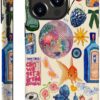 Compatible with for iPhone 14,Fruit Lemon European Summer Collage Phone Case for Girl Women Boy Men,Scratch Resistant Shockproof Cover Case for iPhone 14