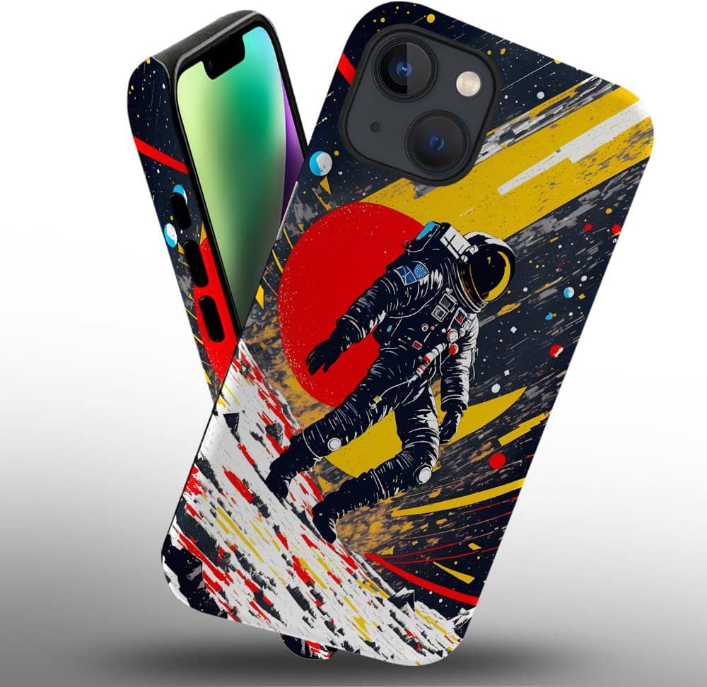 Phone Case Compatible with iPhone 14 Plus Case,Hybrid 2 Layer PC Hard Shell + Silicone Protective Case, White Gold Marble Scratch-Resistant Shockproof Cover for iPhone 14 Plus