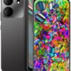 Phone Case for  5 B160V (6.56"), TPU Shockproof Bumper Shell, 360° Drop Protection Shell Ultra-Thin Soft Silicone Cover for  5 B160V - Black