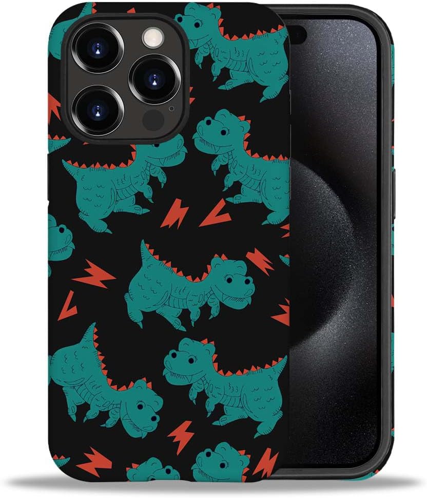 Phone Case Compatible with iPhone 14 Pro Max Case,Hybrid 2 Layer PC Hard Shell + Silicone Protective Case, Vintage Red Cherry Blossom Scratch-Resistant Shockproof Cover for iPhone 14 Pro Max