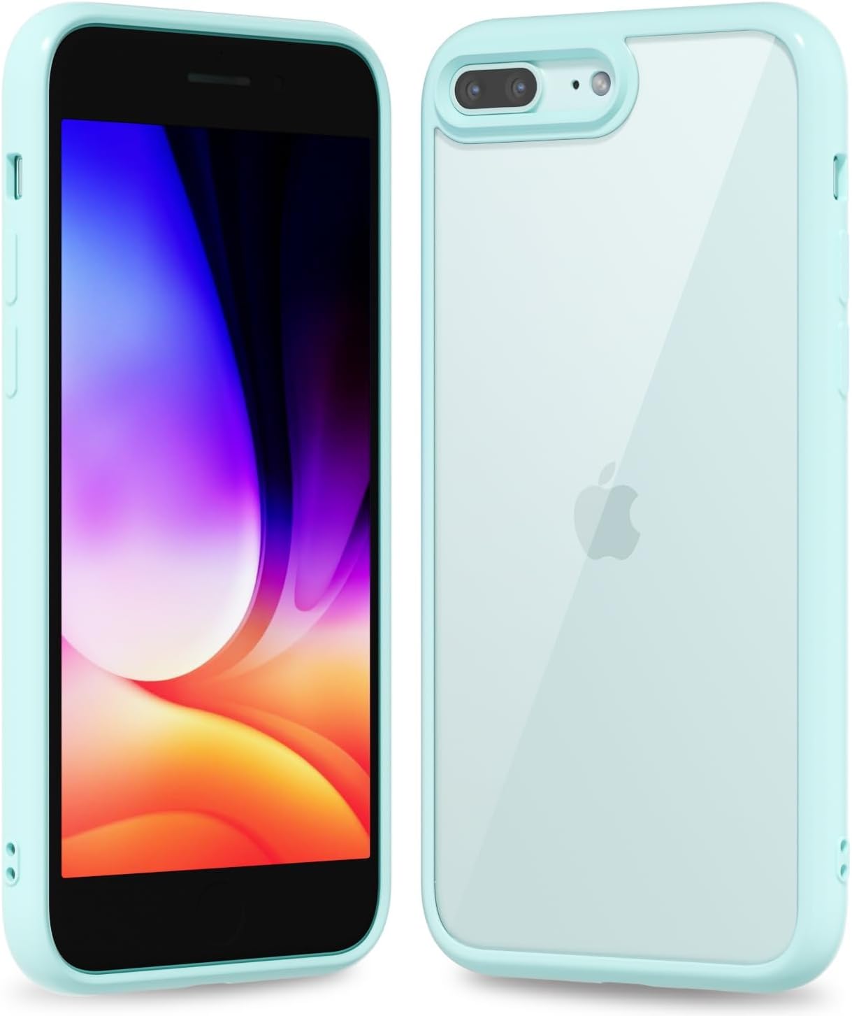 Thin Slim Clear case for iPhone XR, Transparent Hybrid Hard Shell Plastic & Soft Silicone Rubber Bumper, Non-Yellow Acrylic Protective Lightweight Cover for Women, White