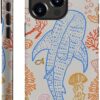 Compatible with for iPhone 14 Pro Max,Watercolor Floral Shell Phone Case for Girl Women Boy Men,Scratch Resistant Shockproof Cover Case for iPhone 14 Pro Max