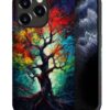 Case Compatible with iPhone 11,Colorful Marble 2 in 1 Phone Case for Women Men,Soft TPU and PC Hard Shell Mixed Two-Layer Protective Phone Case for 11 6.1 Inch