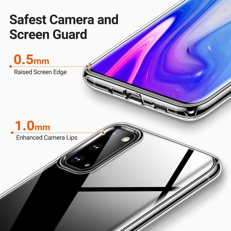 Phone Case for Innovatemee Wave 6C (6.5") with 1 Pack Screen Protector, 360° Phone Magnetic Ring Holder, Ultra Thin Clear Soft Silicone Shockproof Shell Cover for Innovatemee Wave 6C