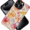 Compatible with for iPhone 14 Pro Max,Watercolor Floral Shell Phone Case for Girl Women Boy Men,Scratch Resistant Shockproof Cover Case for iPhone 14 Pro Max