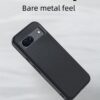 for Pixel 8A Case,Anti-Fall TPU Soft Shell,Mixed Leather Non-Slip case,for Google Pixel 8A Ultrathin Cell Phone Protective Cover (Black)