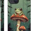 Case Compatible with for iPhone 13,Forest Lake Mountain Watercolor Phone Case Hybrid 2-Layer Hard Shell,Shockproof Soft for Girl Women Boy Men,Case for iPhone 13