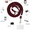 Case + Universal Mobile Phone Lanyards, Neck/Crossbody Soft Strap Silicone TPU Cover Bumper Shell for Moto G60 (6.8”)