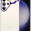 Frameles Phone Case for Samsung Galaxy S24 Plus Phone Case Minimalist Protective Shock Absorption Aerospace Grade Aluminum Shells + Elastomer Inlays Easy Fit (Aluminum Polished Silver)