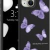 for iPhone 13 Case, Cute Kawaii Panda Pink Liquid Silicone Slim Fit Soft Gel Rubber Protective Phone Cover for Women Girls