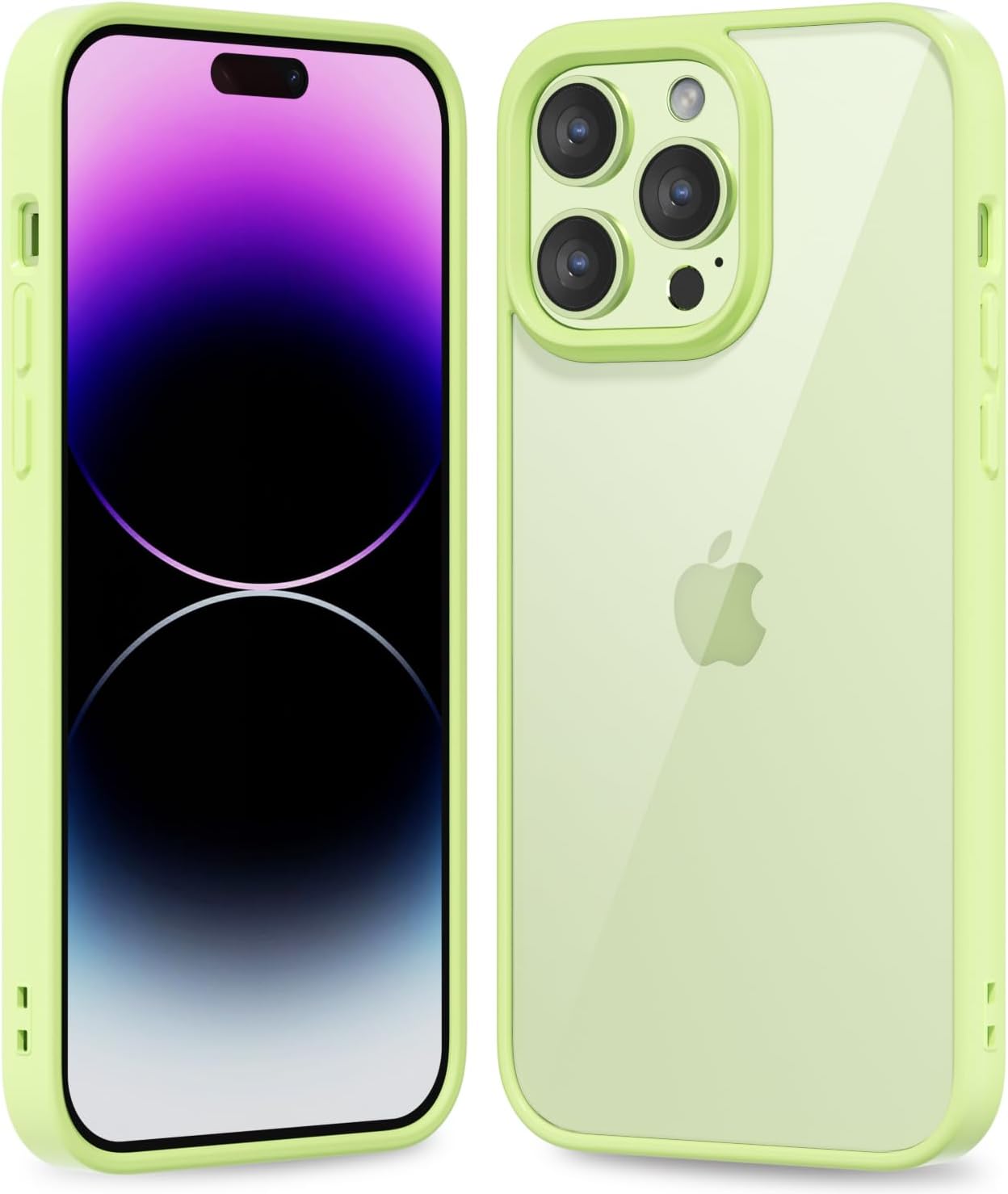 Thin Slim Clear case for iPhone XR, Transparent Hybrid Hard Shell Plastic & Soft Silicone Rubber Bumper, Non-Yellow Acrylic Protective Lightweight Cover for Women, White