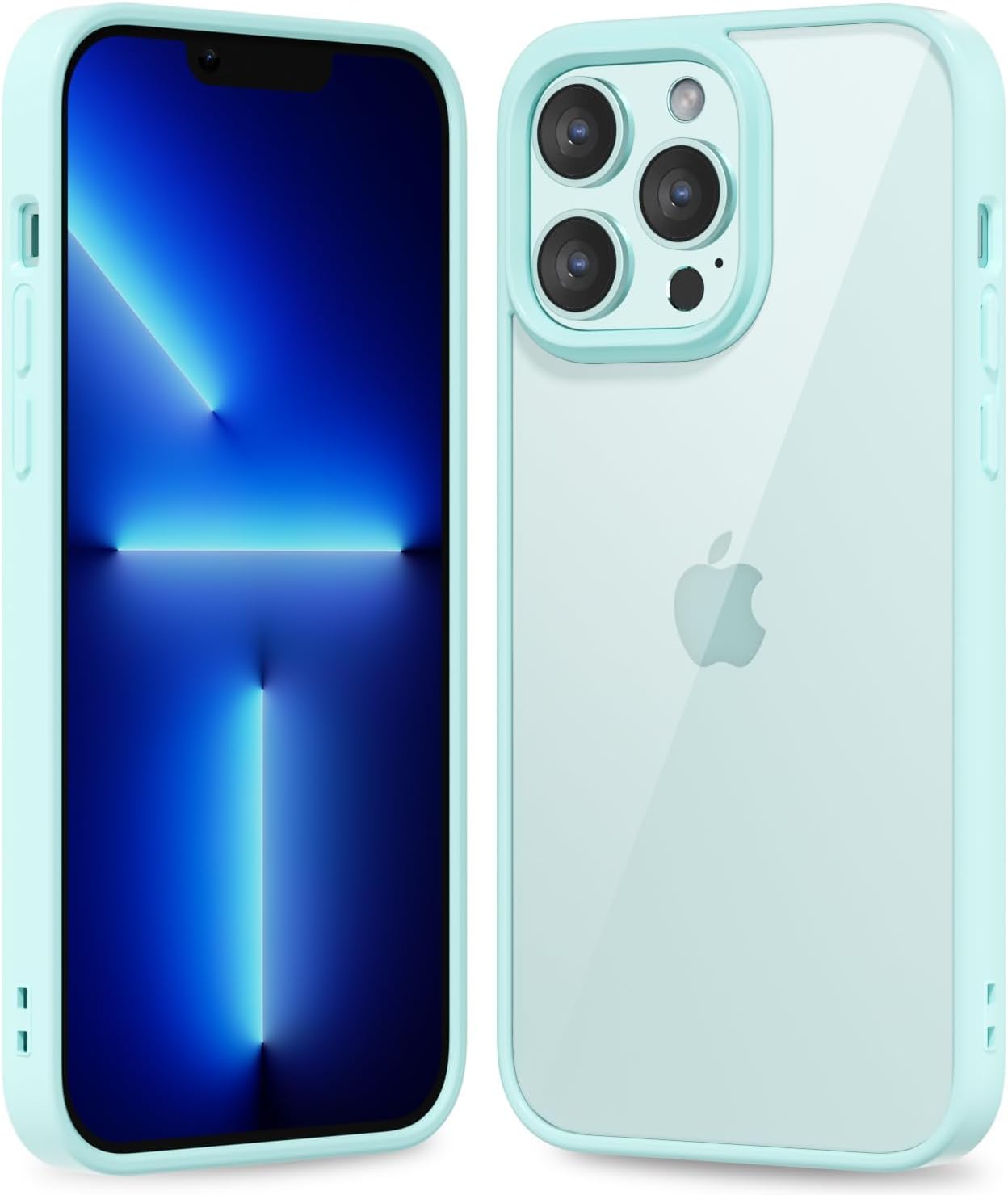 Thin Slim Clear case for iPhone XR, Transparent Hybrid Hard Shell Plastic & Soft Silicone Rubber Bumper, Non-Yellow Acrylic Protective Lightweight Cover for Women, White