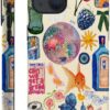 Compatible with for iPhone 14,Fruit Lemon European Summer Collage Phone Case for Girl Women Boy Men,Scratch Resistant Shockproof Cover Case for iPhone 14