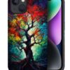 Case Compatible with iPhone 11,Colorful Marble 2 in 1 Phone Case for Women Men,Soft TPU and PC Hard Shell Mixed Two-Layer Protective Phone Case for 11 6.1 Inch