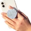 Cute Shell Shape Collapsible Expandable Stand Multi Functional Mobile Phone Grip & Kicktand（White）