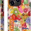Compatible with for iPhone 14,Fruit Lemon European Summer Collage Phone Case for Girl Women Boy Men,Scratch Resistant Shockproof Cover Case for iPhone 14
