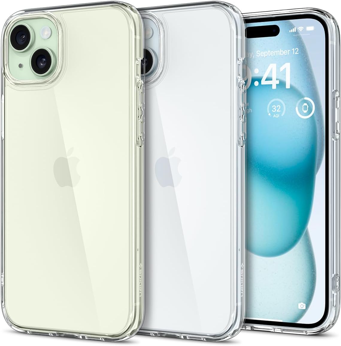 For iPhone 15 Case (2023) [Anti-Yellowing], [Military-Grade Protection] - Crystal Clear