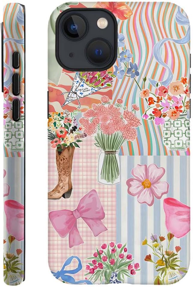 Compatible with for iPhone 14,Fruit Lemon European Summer Collage Phone Case for Girl Women Boy Men,Scratch Resistant Shockproof Cover Case for iPhone 14