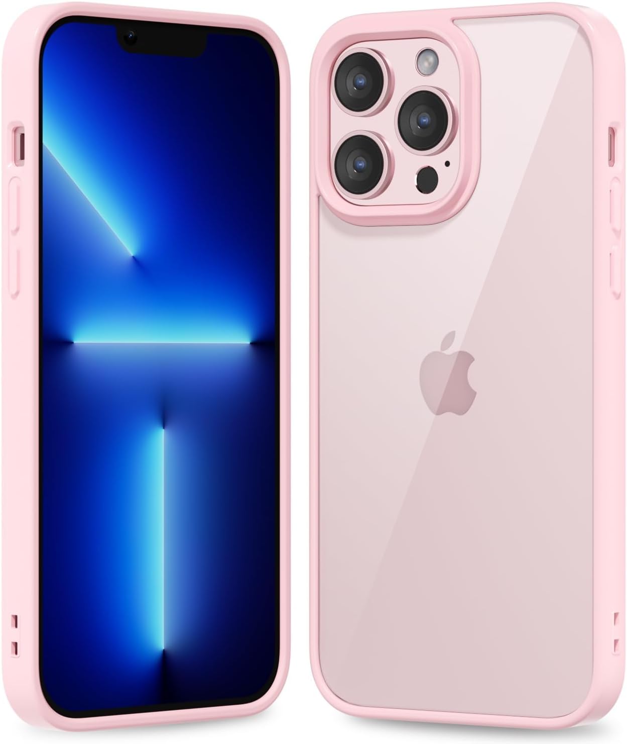 Thin Slim Clear case for iPhone XR, Transparent Hybrid Hard Shell Plastic & Soft Silicone Rubber Bumper, Non-Yellow Acrylic Protective Lightweight Cover for Women, White