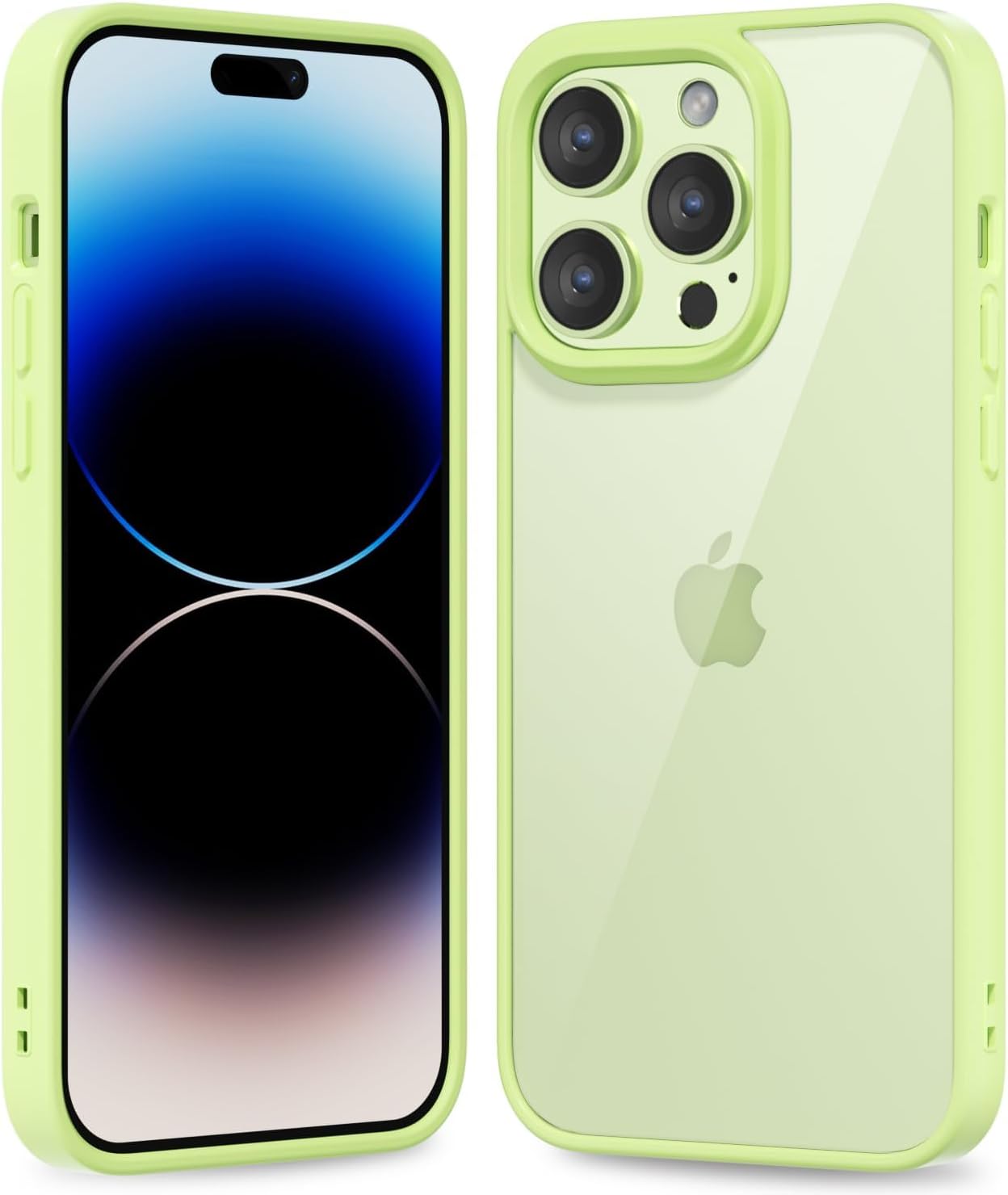 Thin Slim Clear case for iPhone XR, Transparent Hybrid Hard Shell Plastic & Soft Silicone Rubber Bumper, Non-Yellow Acrylic Protective Lightweight Cover for Women, White