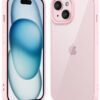 Thin Slim Clear case for iPhone XR, Transparent Hybrid Hard Shell Plastic & Soft Silicone Rubber Bumper, Non-Yellow Acrylic Protective Lightweight Cover for Women, White