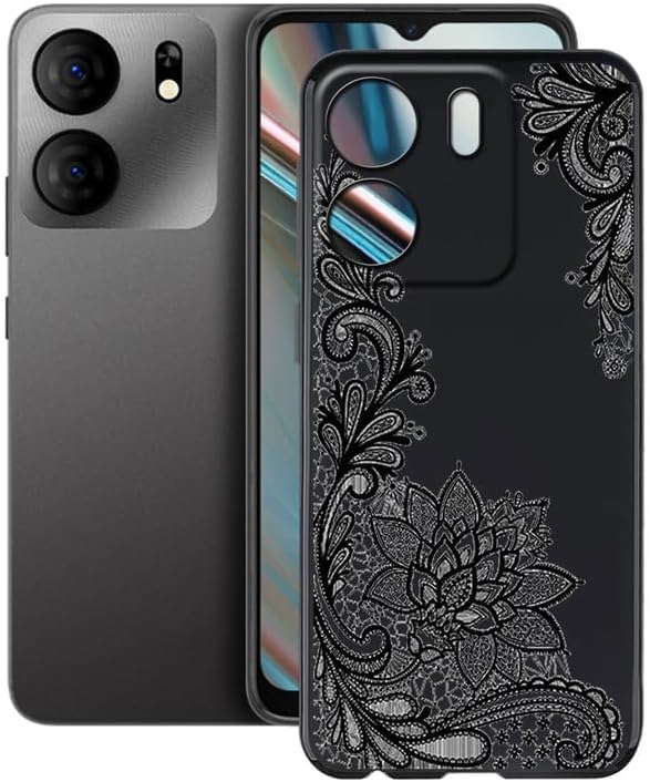 Phone Case for  5 B160V (6.56"), TPU Shockproof Bumper Shell, 360° Drop Protection Shell Ultra-Thin Soft Silicone Cover for  5 B160V - Black