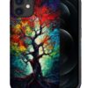 Case Compatible with iPhone 11,Colorful Marble 2 in 1 Phone Case for Women Men,Soft TPU and PC Hard Shell Mixed Two-Layer Protective Phone Case for 11 6.1 Inch
