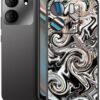 Phone Case for  5 B160V (6.56"), TPU Shockproof Bumper Shell, 360° Drop Protection Shell Ultra-Thin Soft Silicone Cover for  5 B160V - Black