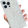 Pearl Pattern Compatible with iPhone 11 Rectangle Edge Case, Slim Soft TPU Silicone Protective Bumper Cases Cover(Pink Pearl,11)
