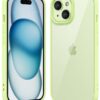 Thin Slim Clear case for iPhone XR, Transparent Hybrid Hard Shell Plastic & Soft Silicone Rubber Bumper, Non-Yellow Acrylic Protective Lightweight Cover for Women, White