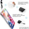 V+ 5G Case + Universal Mobile Phone Lanyards, Neck/Crossbody Soft Strap Silicone TPU Cover Bumper Shell for  V+ 5G (6.82”)