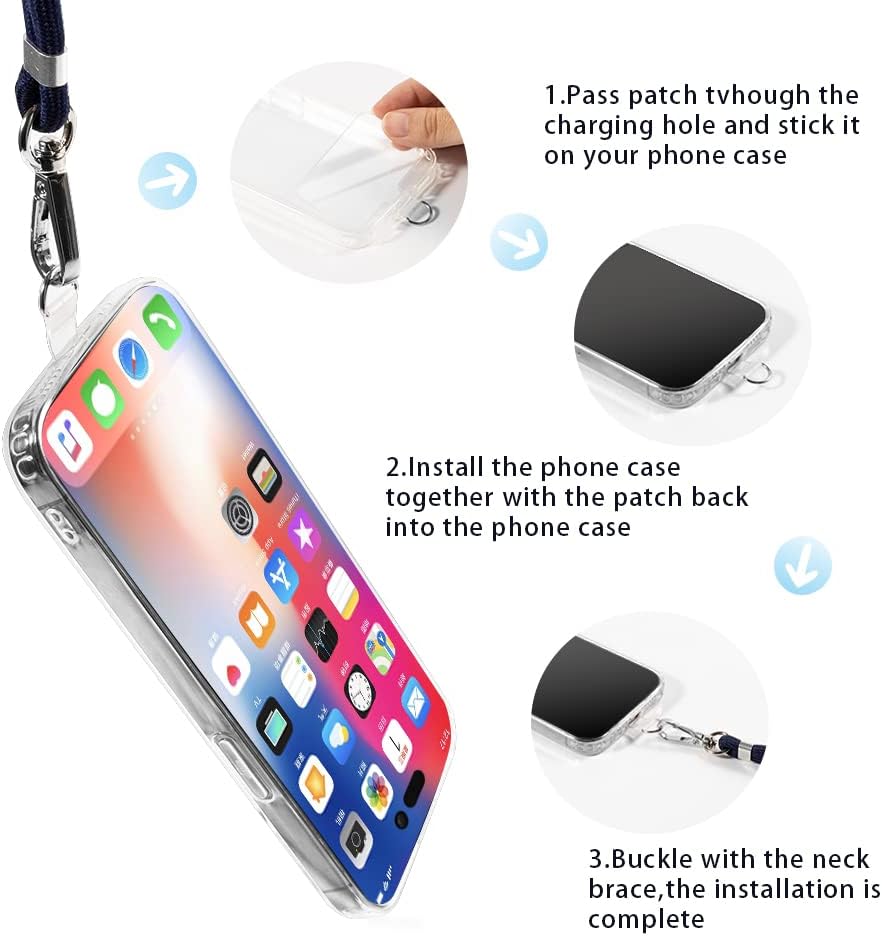 G 2nd Gen Case + Universal Mobile Phone Lanyards, Neck/Crossbody Soft Strap Silicone TPU Cover Bumper Shell for G2 (5”)
