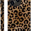 for iPhone 11 Case,HH2 Cheetah Print Leopard Hybrid 2 Layer Hard Shell Design Pattern Protective Silicone Case